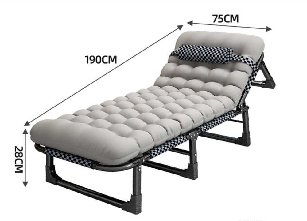 Кровать раскладушка Евростандарт-190x68x28 cм Доставка бесплатно — 4