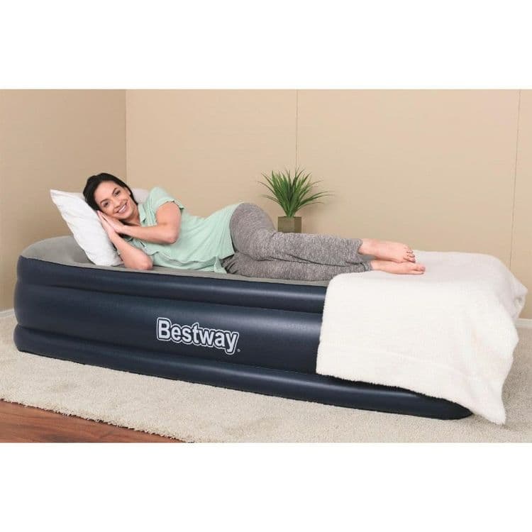 Кровать надувной-191х97х46 см. Bestway-67628. Доставка бесплатно — 1