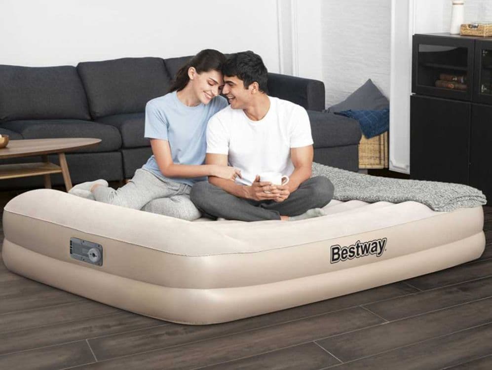 Кровать надувной-203x152x42 см. Intex-67696. Доставка бесплатно — 1