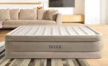 Кровать надувной-152х203х46 см. Intex-64428. Доставка бесплатно — 1
