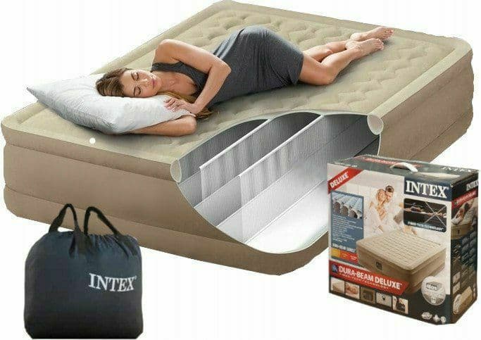 Кровать надувной-152х203х46 см. Intex-64428. Доставка бесплатно — 4