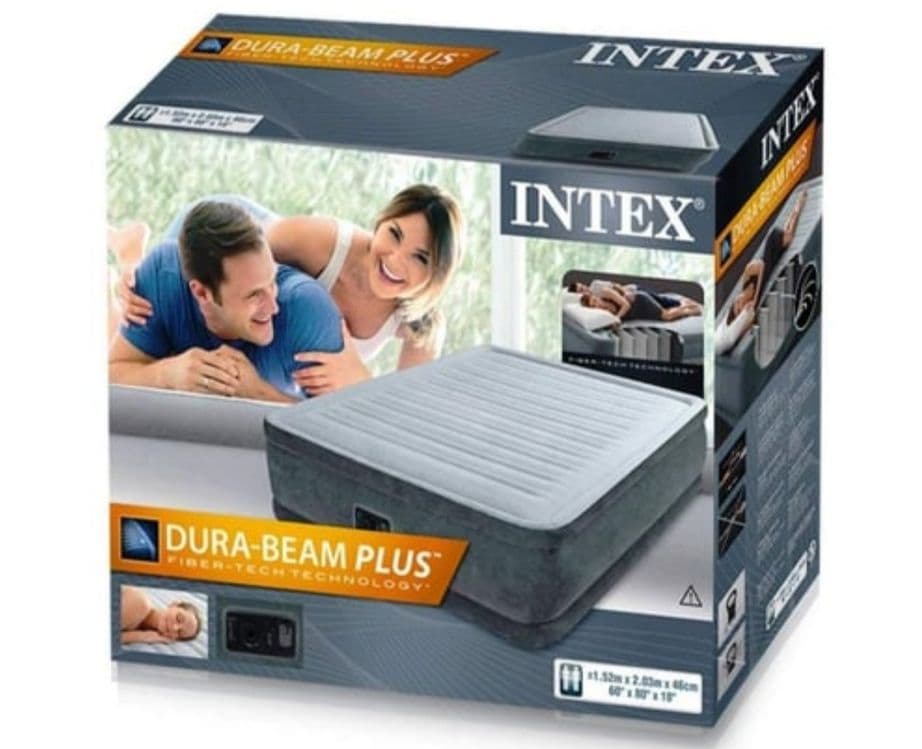 Кровать надувная Intex 64414, 203х152х46 см. Доставка — 3