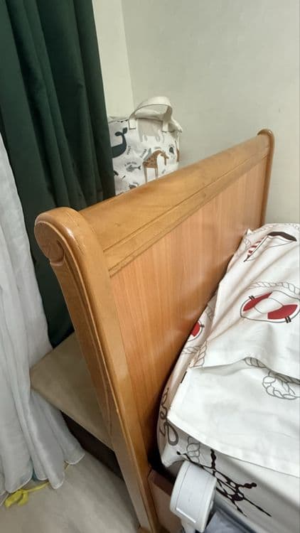 Кровать односпальная 90*200 / дерево — 2