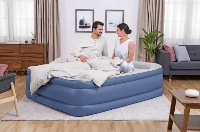 Кровать надувной-152х203х56 см. Bestway-67614. Доставка бесплатно — 1