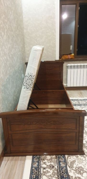 Krovat bir kishilik sandiqlik fasad MDF — 1