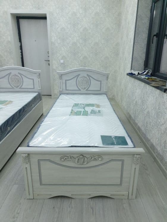 Krovat bir kishilik fasad mdf — 1