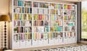 Книжный настенный стеллаж / домашняя библиотека / для книг и журналов
