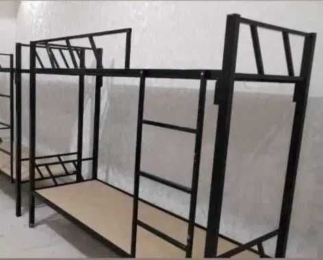 Двухярусная Металлическая Кровать, LOFT Style, Разборная, — 1