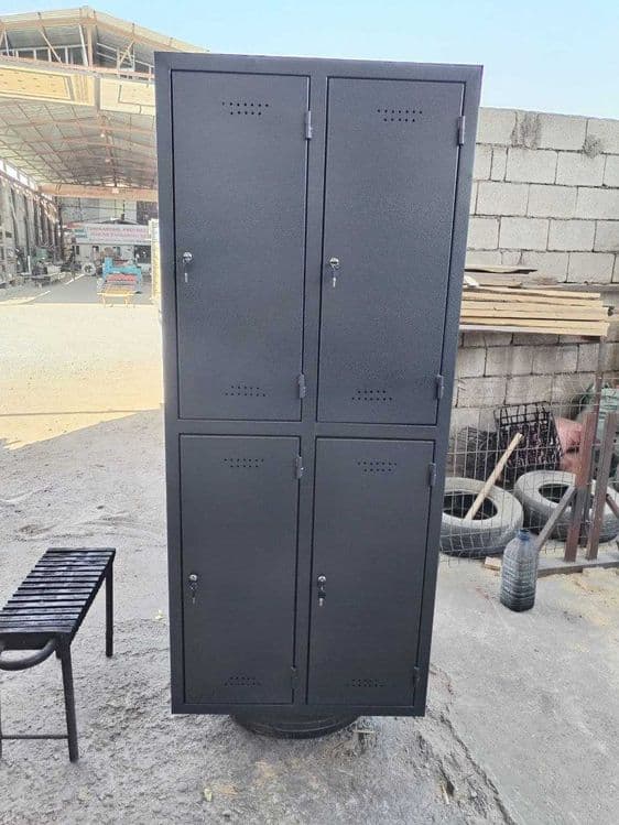 шкаф железный металлический  для документов  и раздевалки  185x80x80см — 1