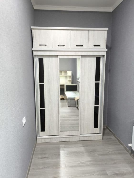Шкаф Шкафы купе антресоль Хайтек от производителя(240х150х60) — 1