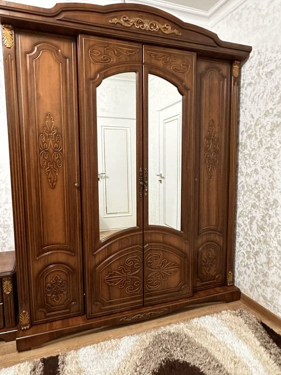 mebel spalniy, shfaner, trimo, dvux spalniy kirovat 2ta tumbichka — 7