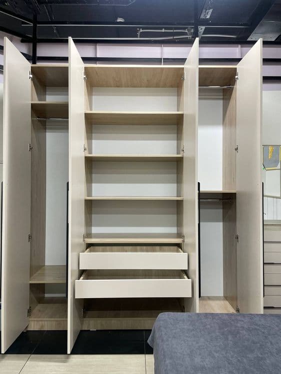 HITECH Спальный гарнитур кровать шкаф spalni yotoqxona mebel shkaf — 4