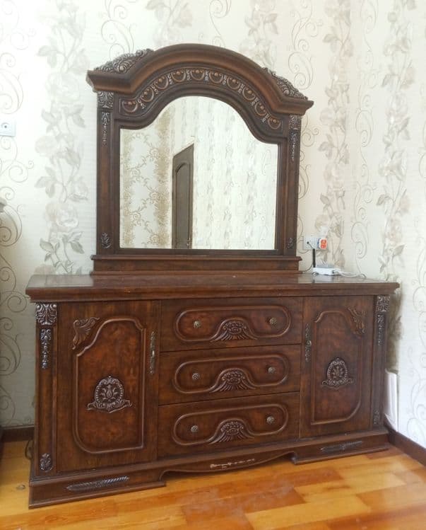 Spalniy Garnitur Klassik Lyuks Mebel Komplekti Sotiladi — 8