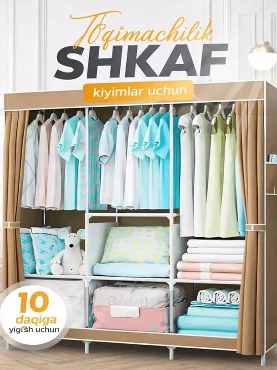 Matoli shkaf organayzer — bardoshli va zanglamaydigan dizayn — 5