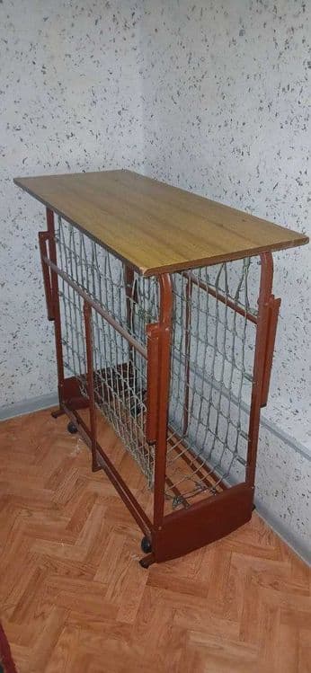 Раскладная кровать - раскладушка 186см х 90см — 5