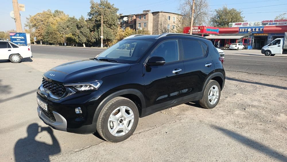 Такси Тудакуль поездка на озеро KIA SONET — 2