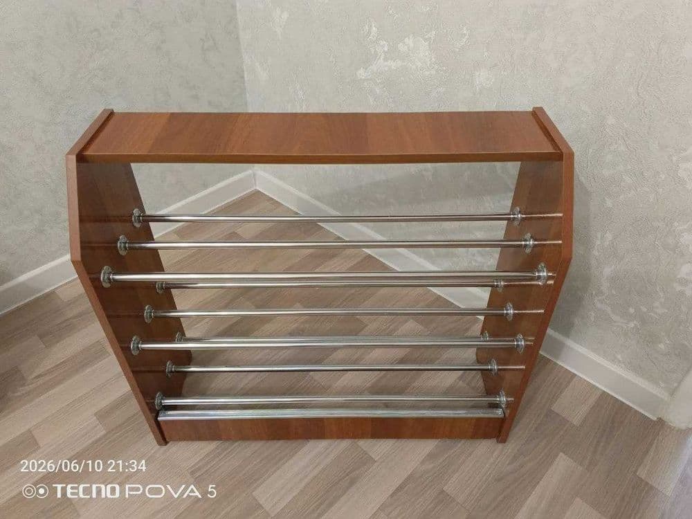 Продаётся стильная б/у подставка для обуви — 4
