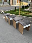 Taburetka yumshoq mebel Табуретки мягкие birinchi qol arzon narxl