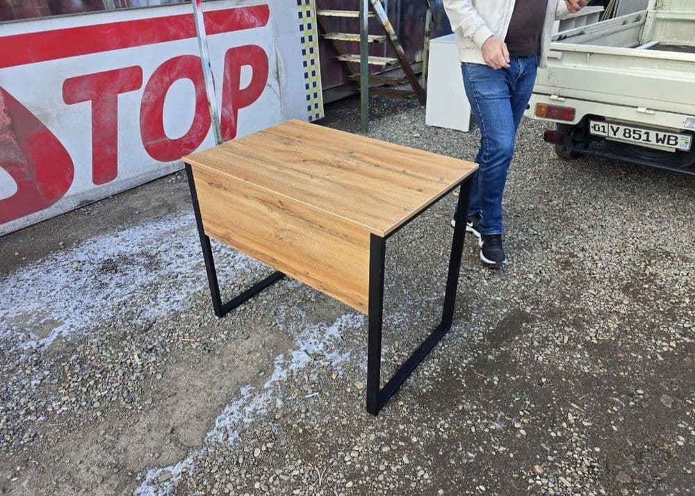 Стол парта лофт 90×60 Loft stol 1kishilik — 3