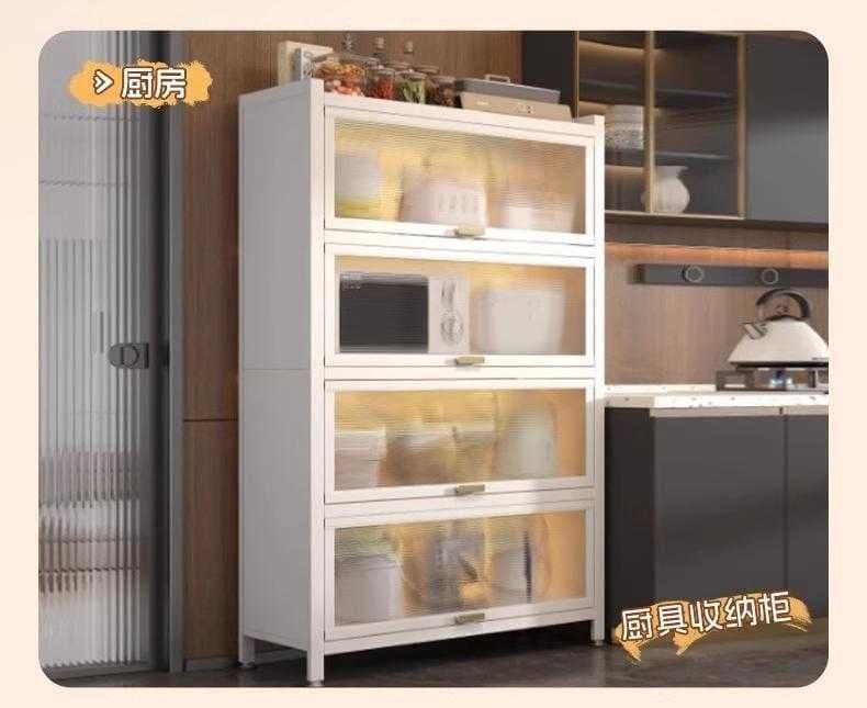 Ofis mebel – shkafi shaffof eshiklar bilan | Кухонный шкаф — 5