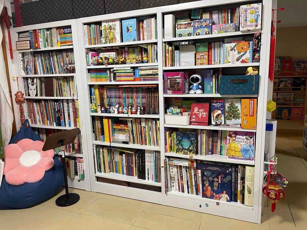 mustahkam kitob shkafi прочный книжный шкаф 70 кг kutubxona shkafi — 8