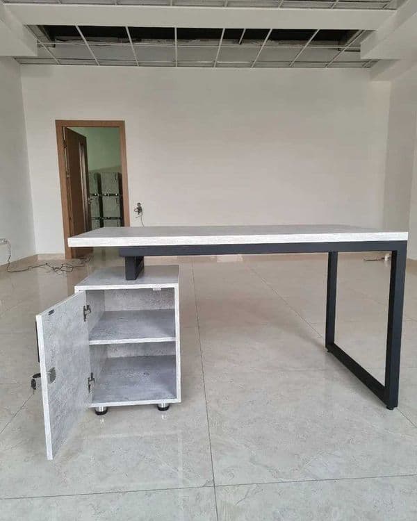 Стол с тумбой в стиле лофт/ Стол лофт с тумбой/Stol tumbali Loft — 2