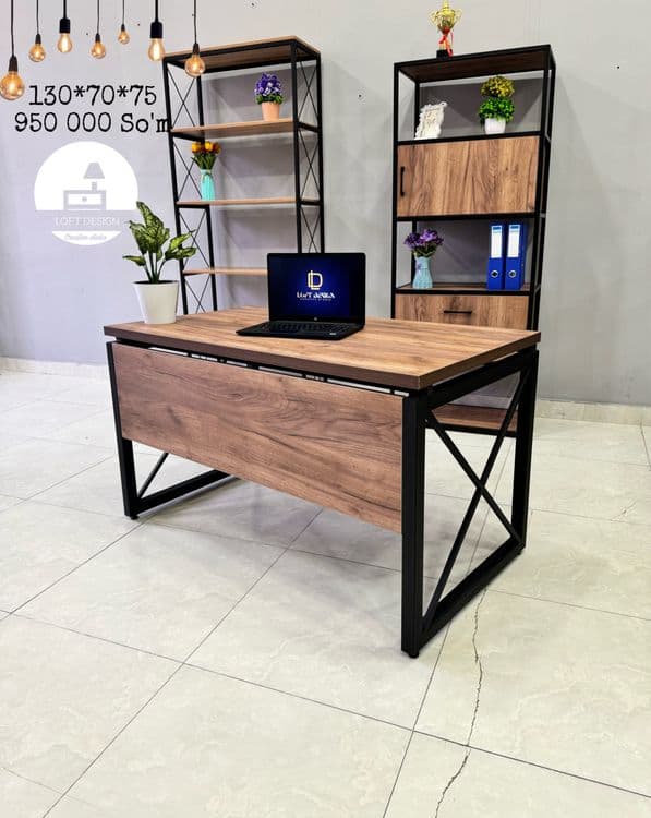 LOFT STOLLAR OPTOM VA DONAGA|Компьютерный стол|Письменный стол|Парта — 3