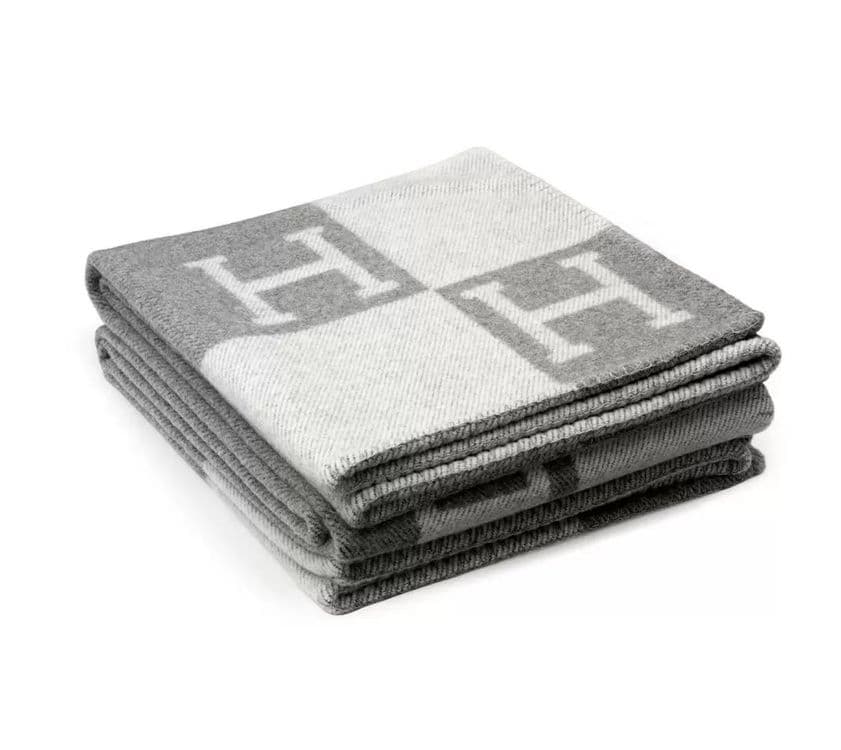 Плед Hermes 1:1, в подарочной упаковке — 3