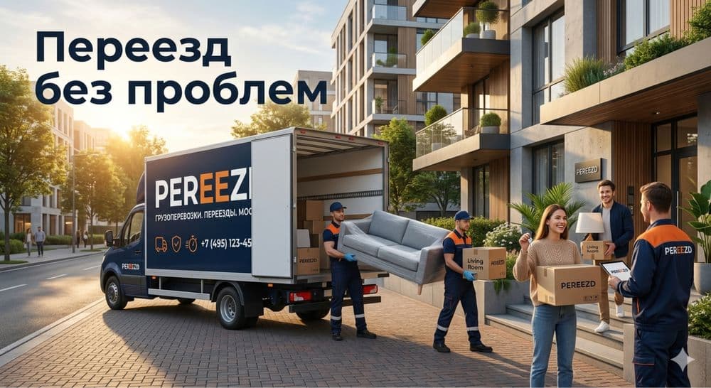 Переезд квартир и офисов