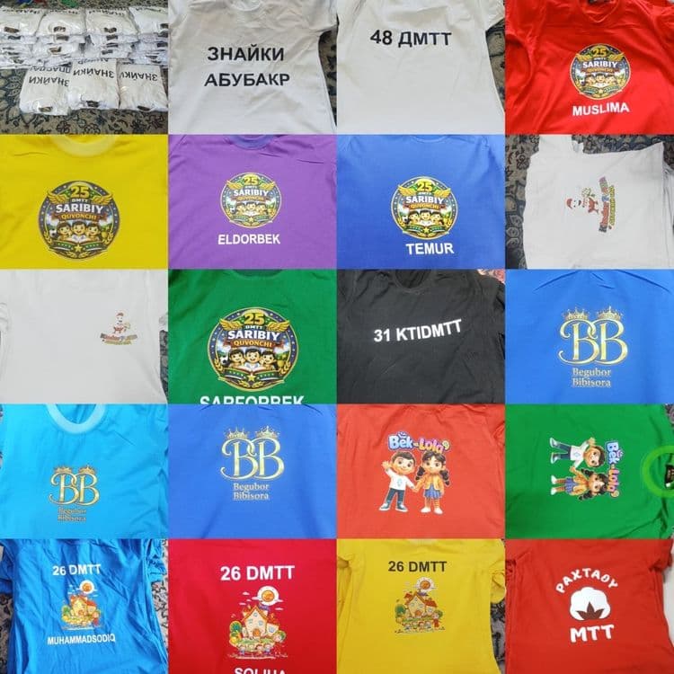 Bog'cha kiyim fudbolka shortik — 3