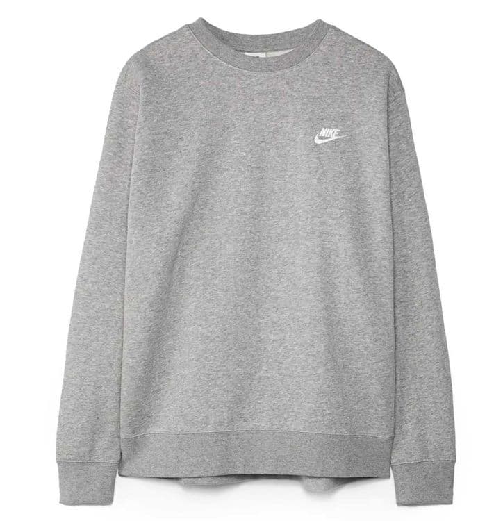 Свитшот мужской Nike серого цвета размер М — 2