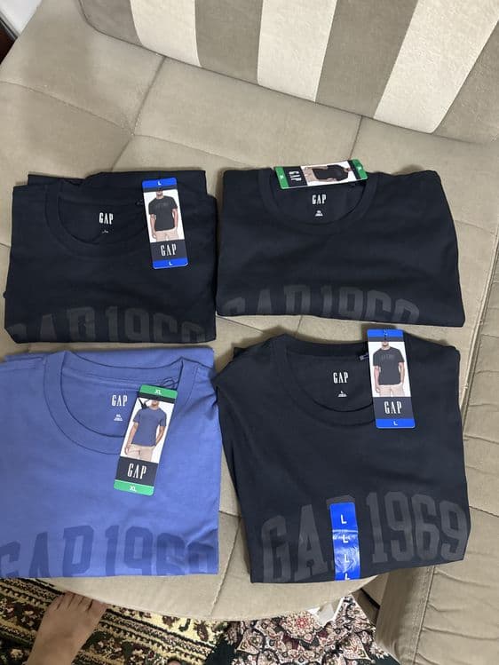 Мужские оригинал футболки GAP USA — 8