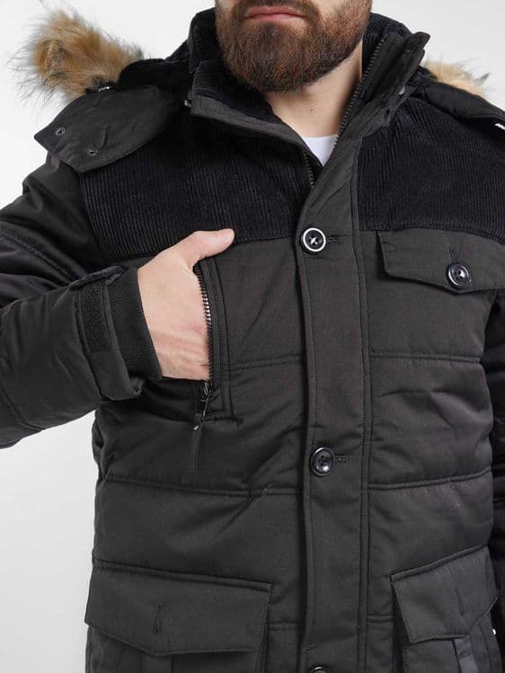 Зимняя мужская куртка пуховик аляска [M-3XL] — 3