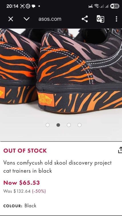 Vans кеды 36-37 р юнисекс США — 2