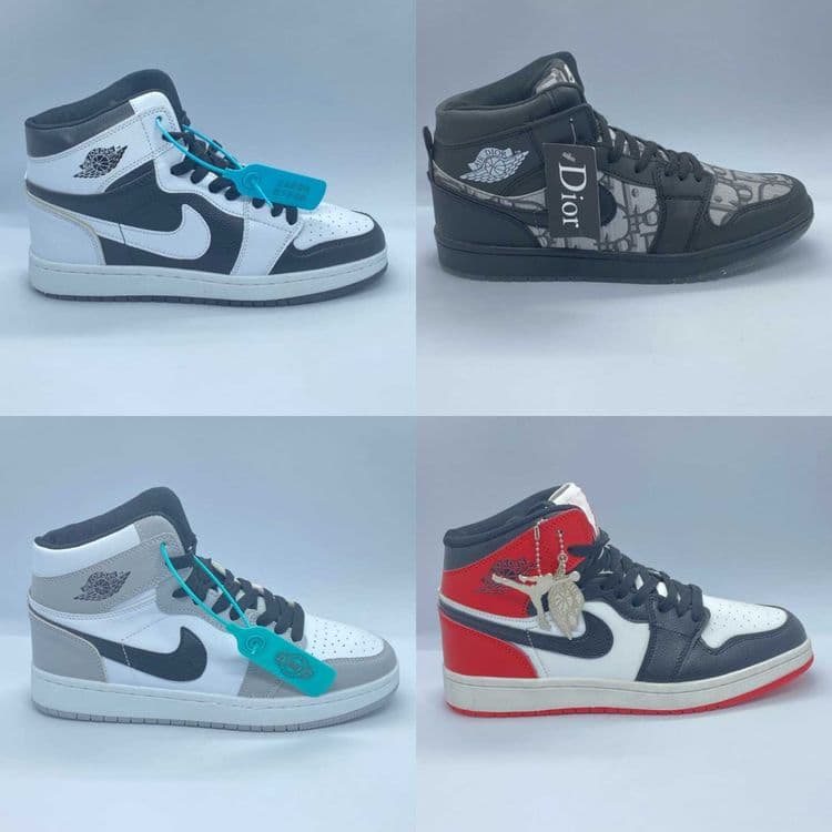 Качественные кроссовки Nike Air jordan — 1