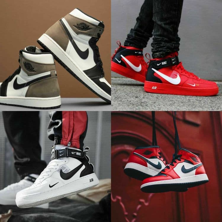 ТОПовые кроссовки Nike Air Jordan 1 — 1