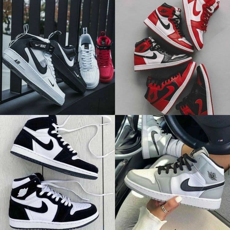 Уникальный дизайн кроссовки Nike Air Jordan — 1