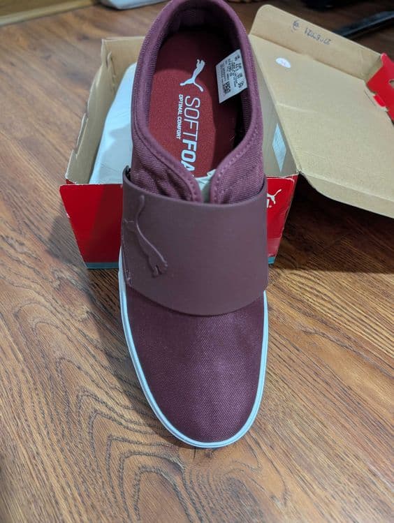 Мужские PUMA El Rey Ii Slip On Mens Red Sneakers — 3