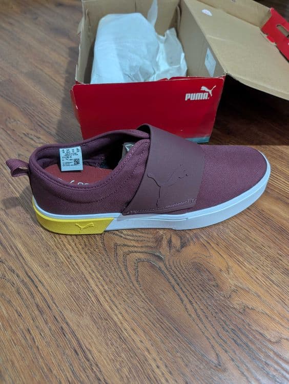 Мужские PUMA El Rey Ii Slip On Mens Red Sneakers — 4