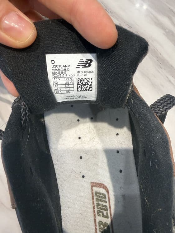 New Balance U2010ANV Original, 44.5 размер, идеальное состояние! — 4