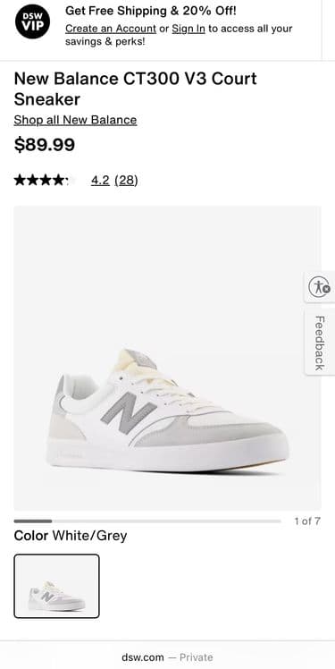 New Balance, CT300 V3. Кроссовки из США. Оригинал. Размер 41 — 7