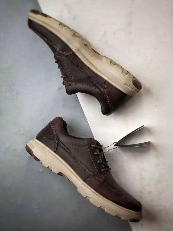 Туфли мужские кожаные CAT Ease, легкие мокасины на лето и осень 39-44 — 4