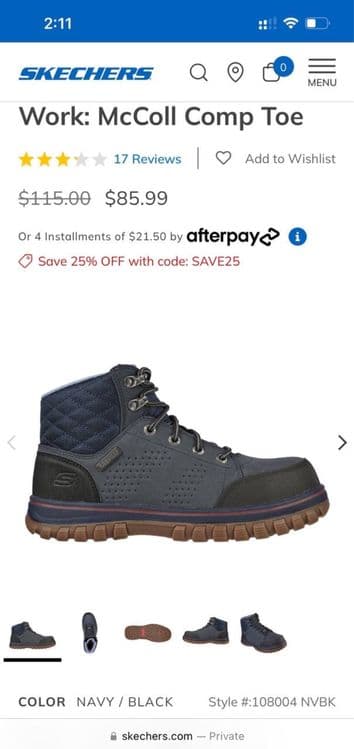 Skechers, McColl. Защитная кожаная обувь из США. Оригинал. Разм. 41 — 7