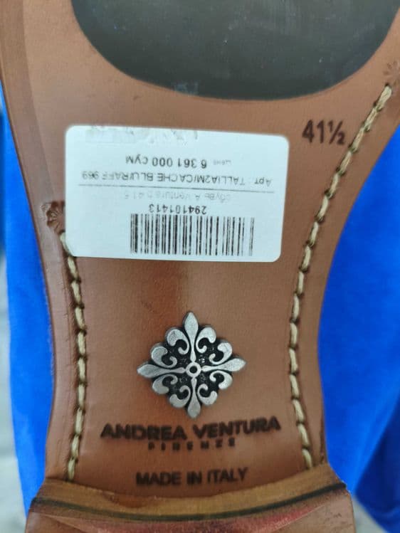 Лоферы Andrea Ventura made in Italy — 3