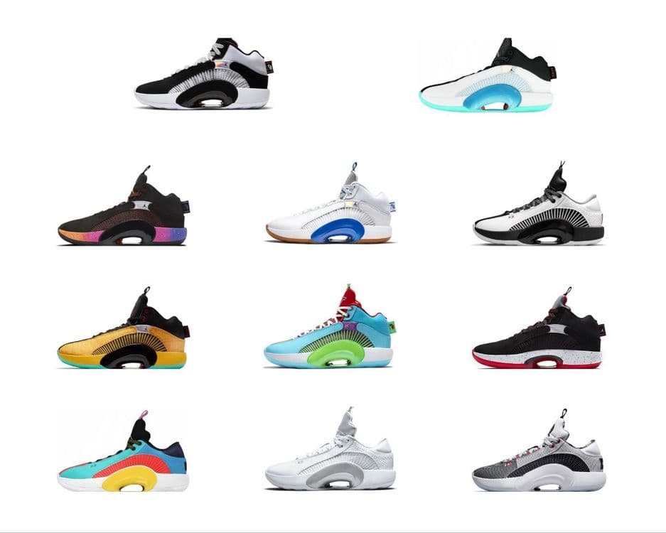 Nike air jordan 35 оригинальные кроссовки для баскетбола — 2