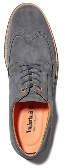 Мужские Оксфорды Timberland City Groove Brogue(серые) — 5