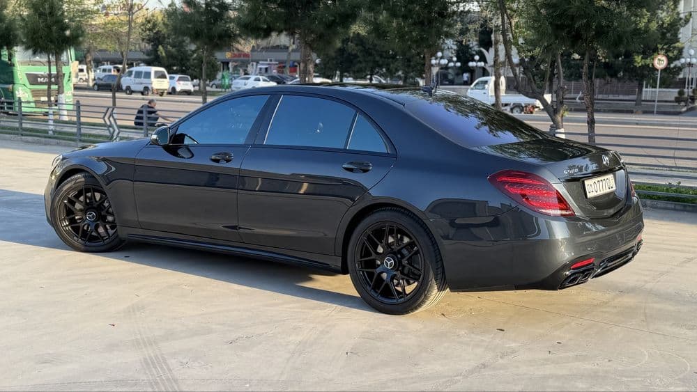 Mercedes-Benz w222 s500 4matic avtomobilida transfer xizmatlari ! — 2