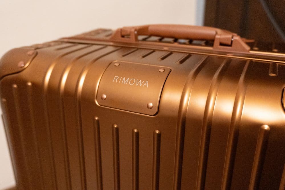 RIMOWA Bronze Collection — лимитированный чемодан (Check-In M) — 2