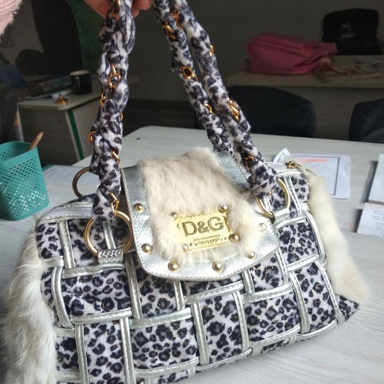 dolce gabbana puxli hozirgi havoga mos ajoyib ayollar sumkasi — 1