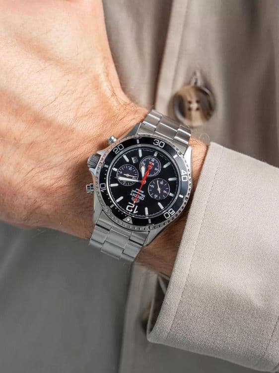 Высочайший стиль и надежность от Orient Solar Chronograph — 4